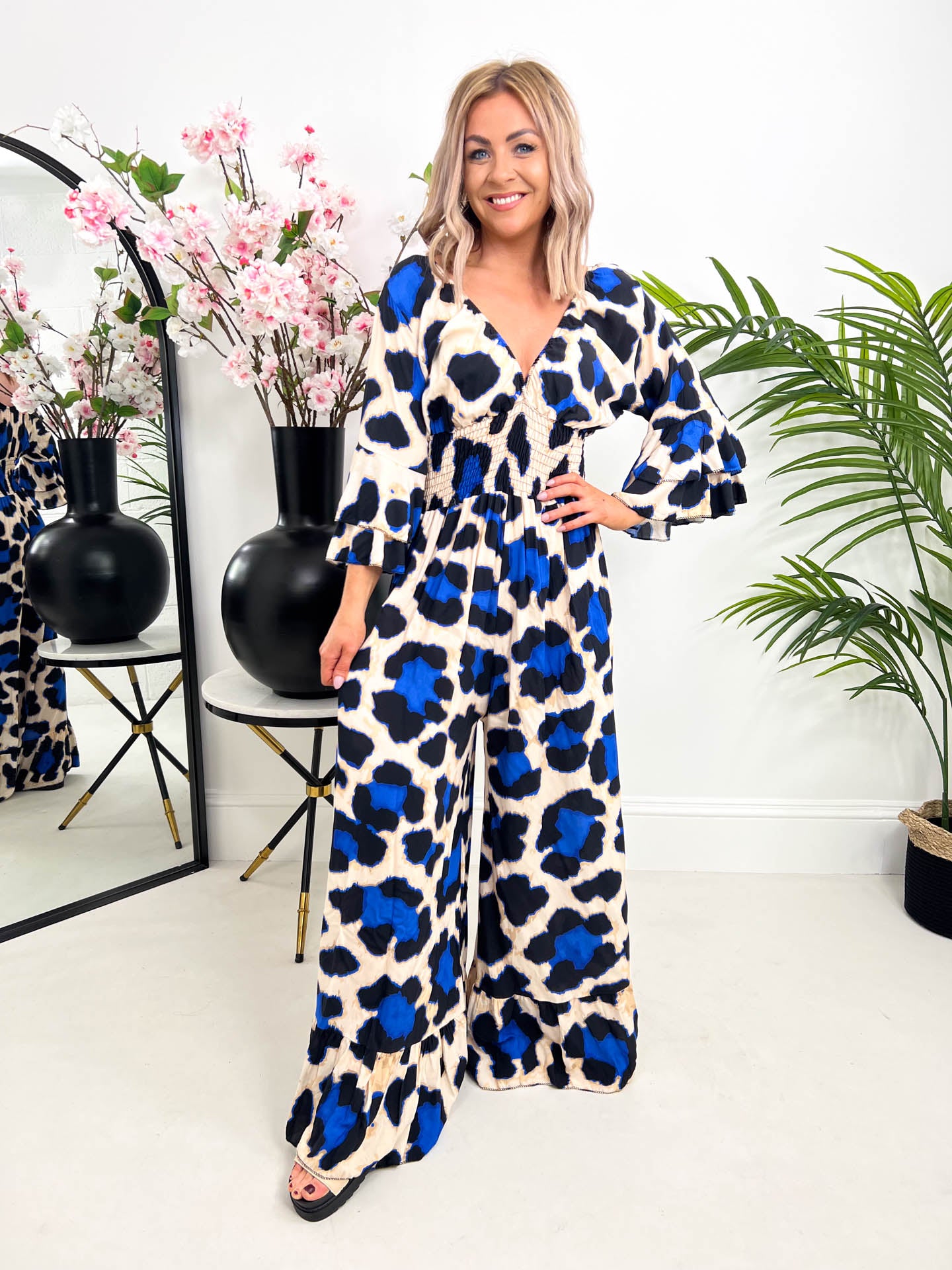 The Tamra - Leopard Jumpsuit