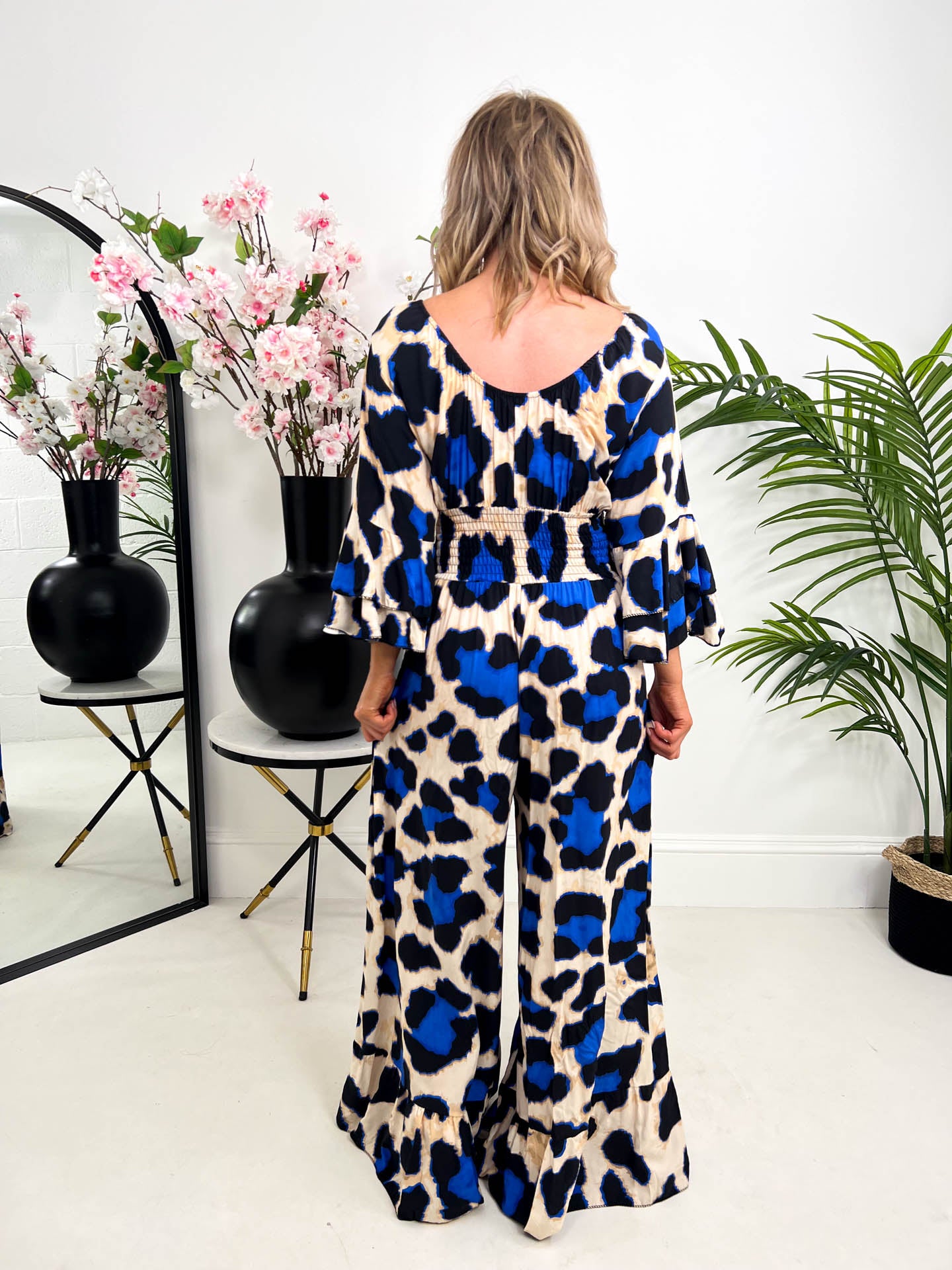 The Tamra - Leopard Jumpsuit