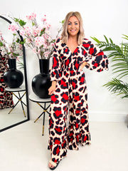 The Tamra - Leopard Jumpsuit