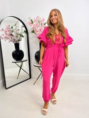 The Kenna - Tie Waist Jumpsuit