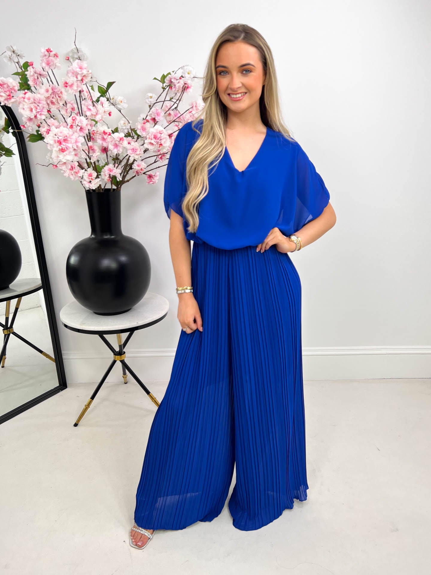 The Millie - Plisse Jumpsuit