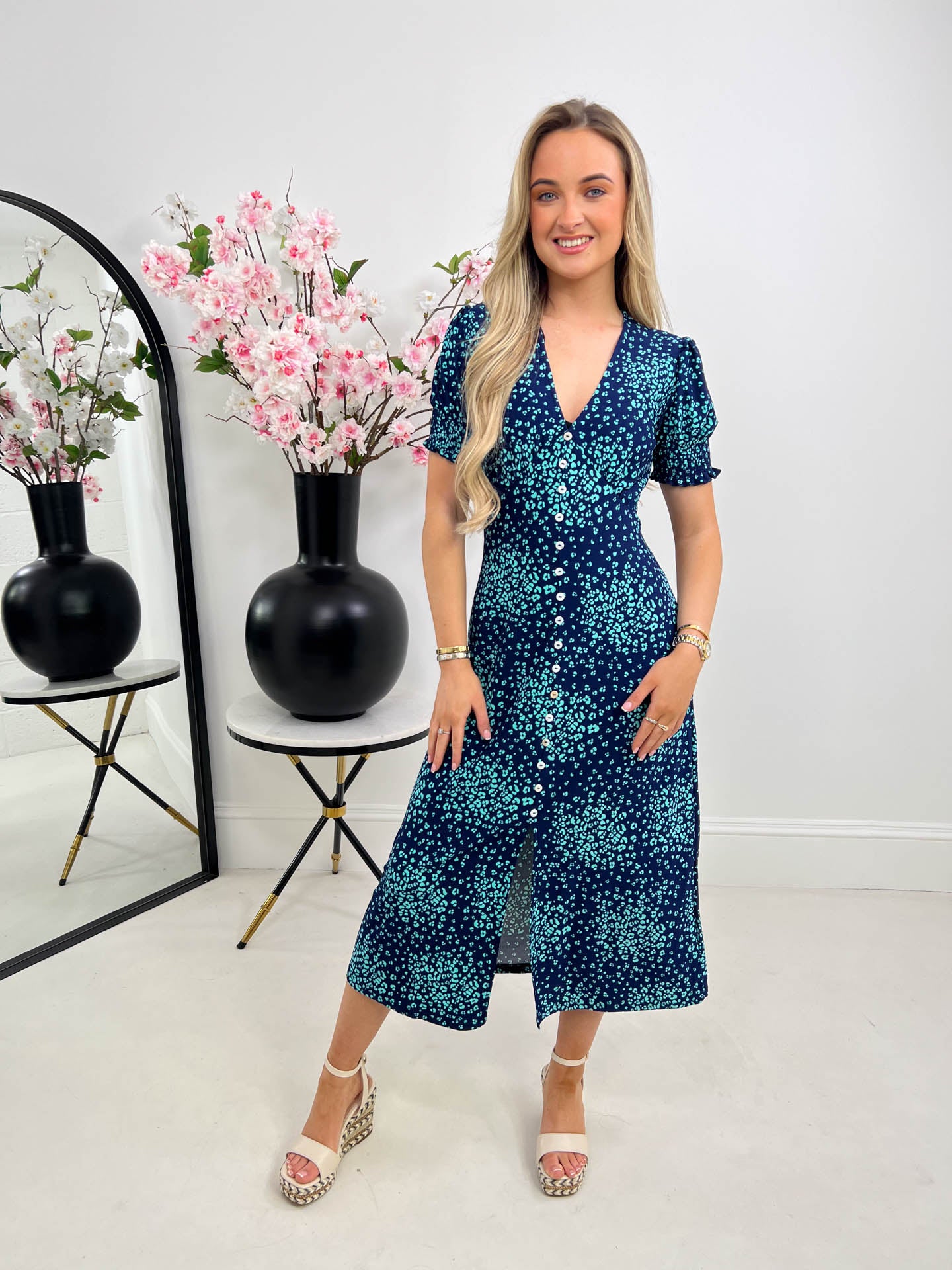 The Jillian - Blue Maxi Dress