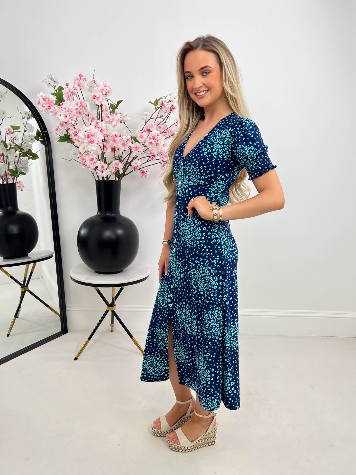 The Jillian - Blue Maxi Dress