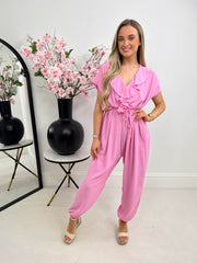 The Erin - Frill Neck Jumpsuit