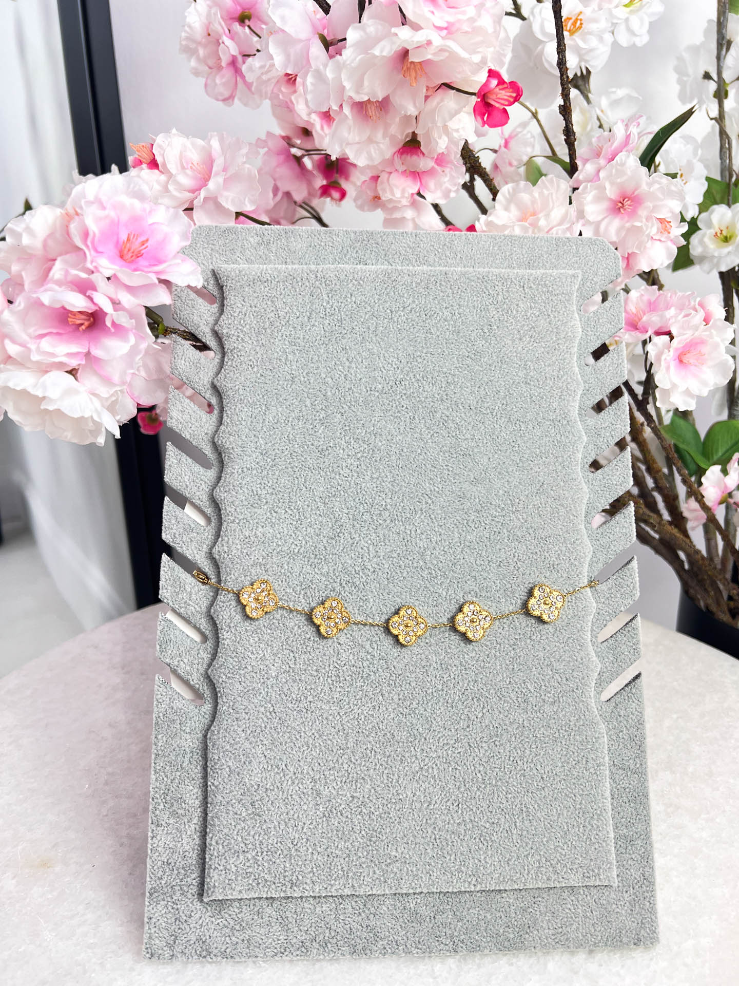 The Elsie - Clover Monogram Bracelet