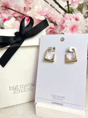 The Tasha - Rounded Square Hoops