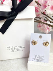 The Bailey - Small Heart Earrings