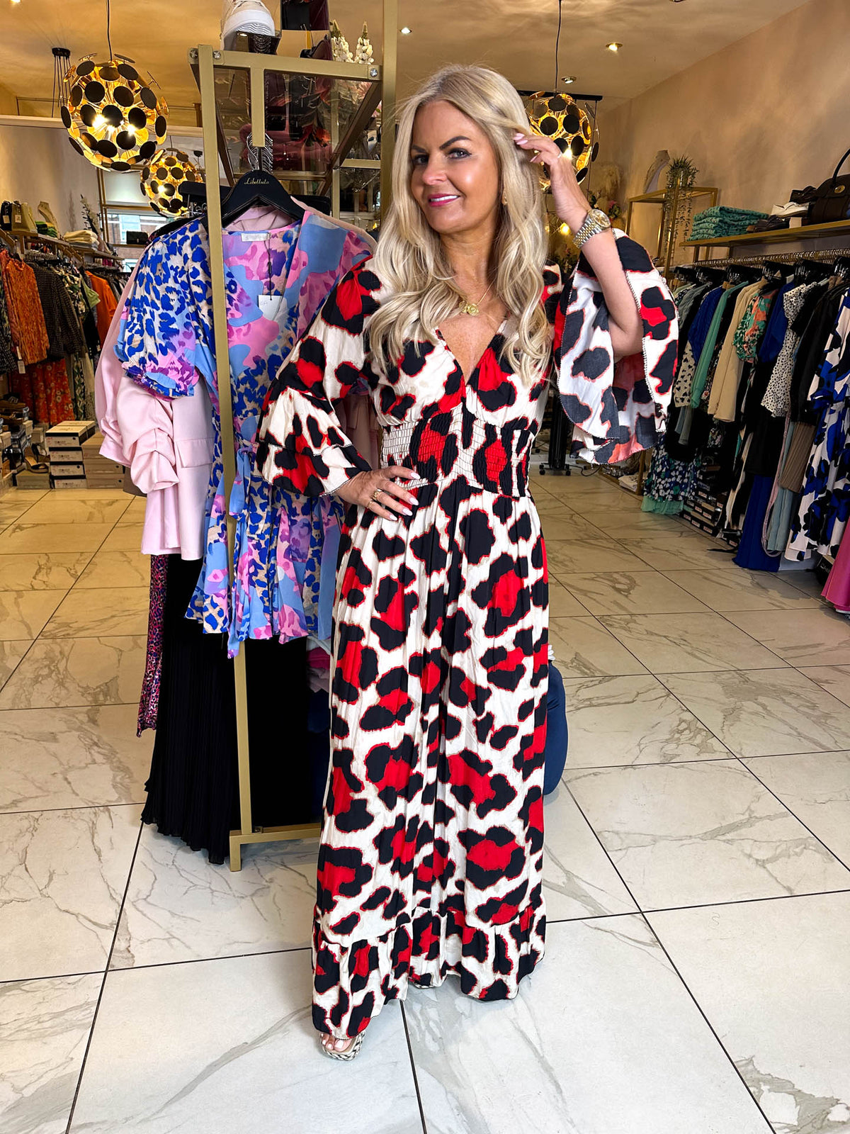 The Tamra - Leopard Jumpsuit