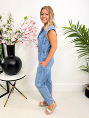 The Lottie - Light Denim Jumpsuit