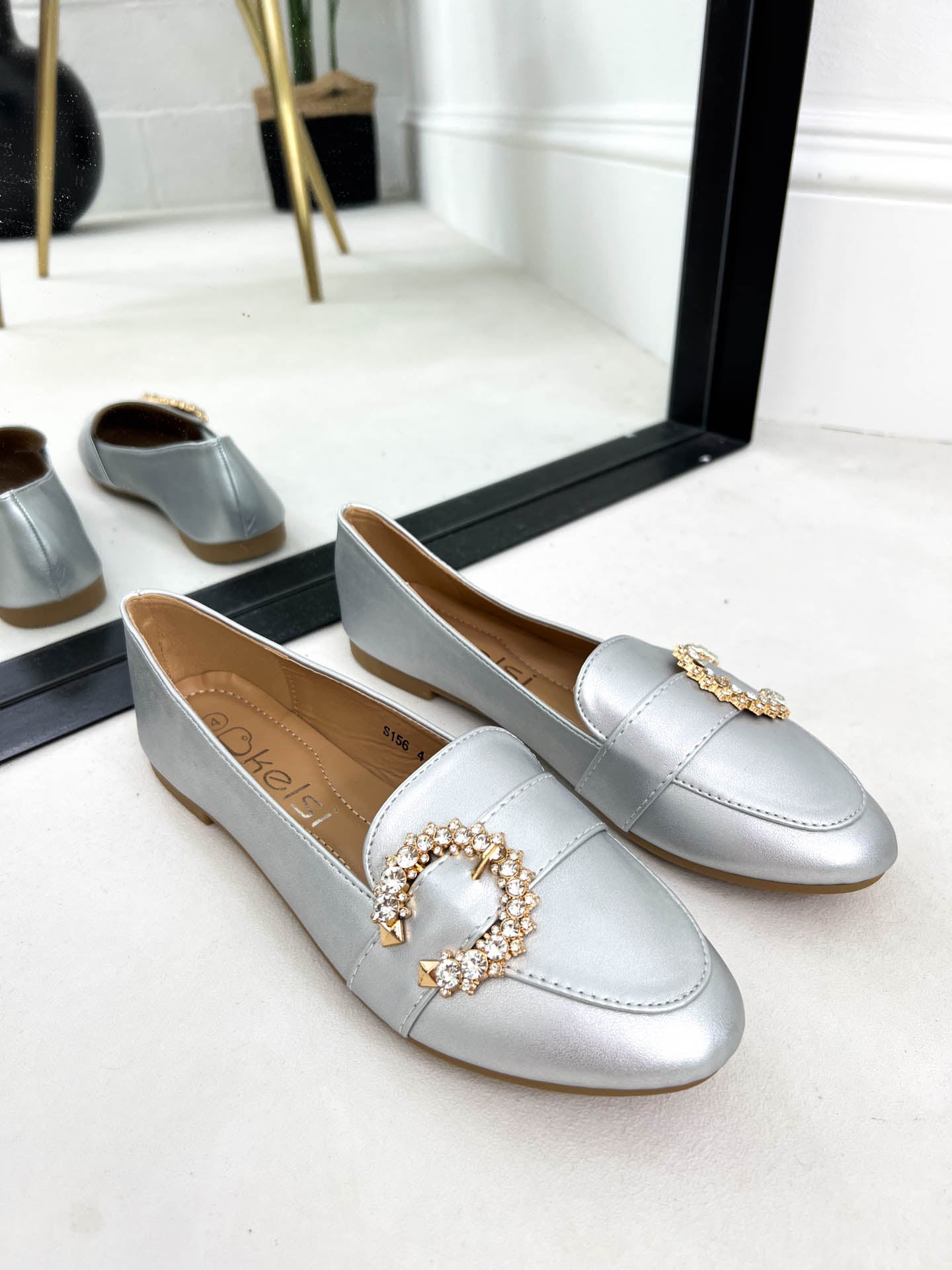 The Laurie - Diamante Loafer