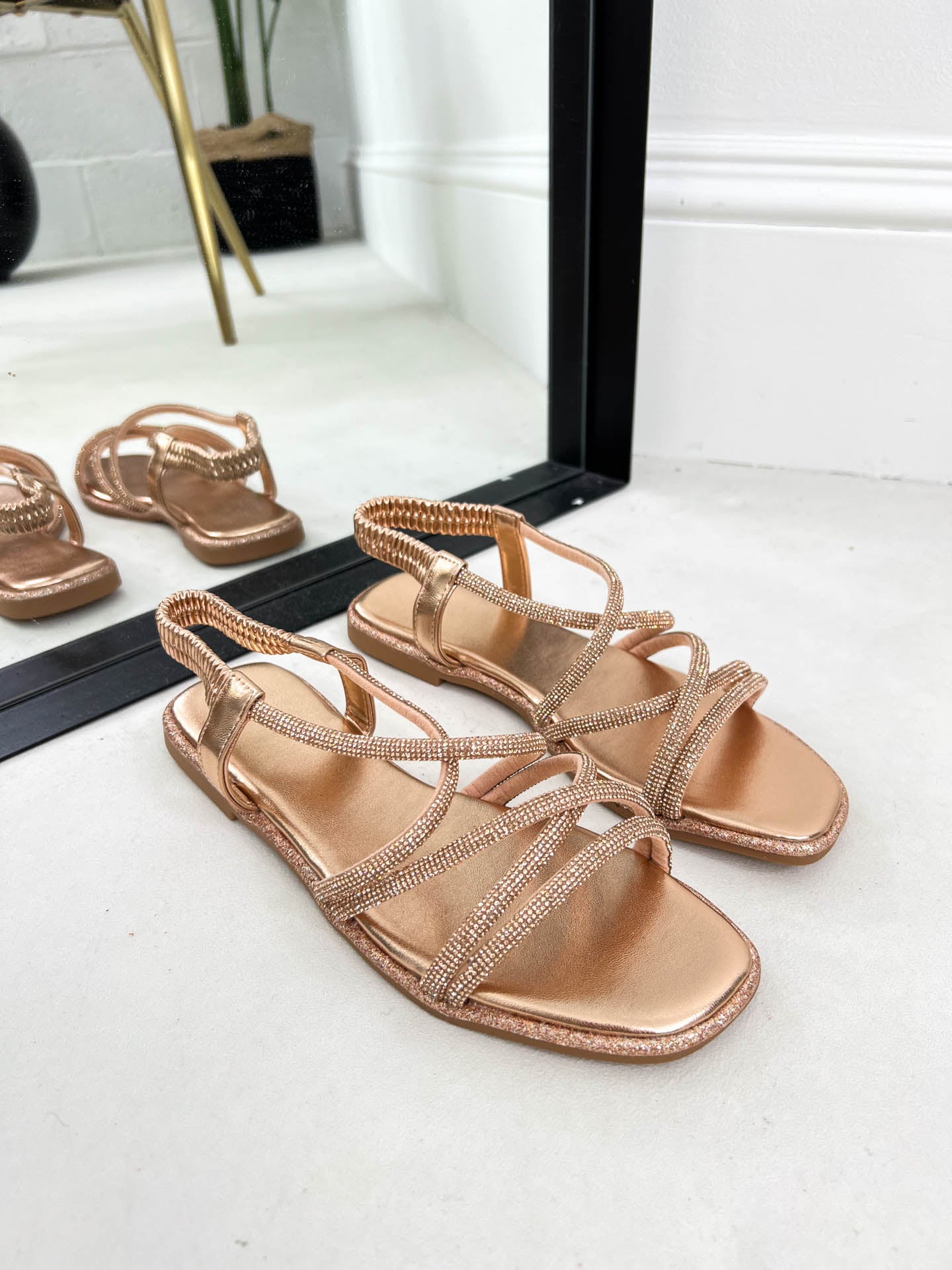 The Fiona - Diamante Strappy Sandal