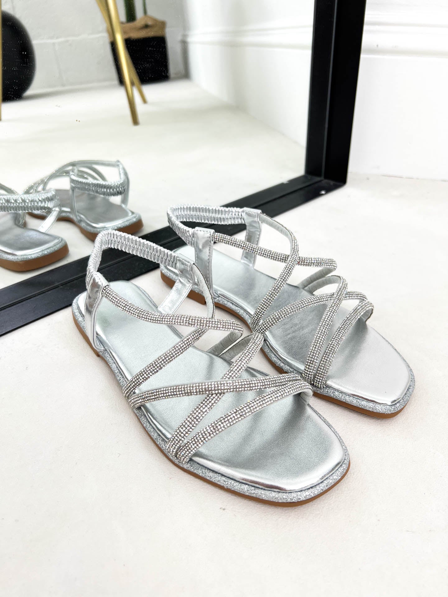 The Fiona - Diamante Strappy Sandal