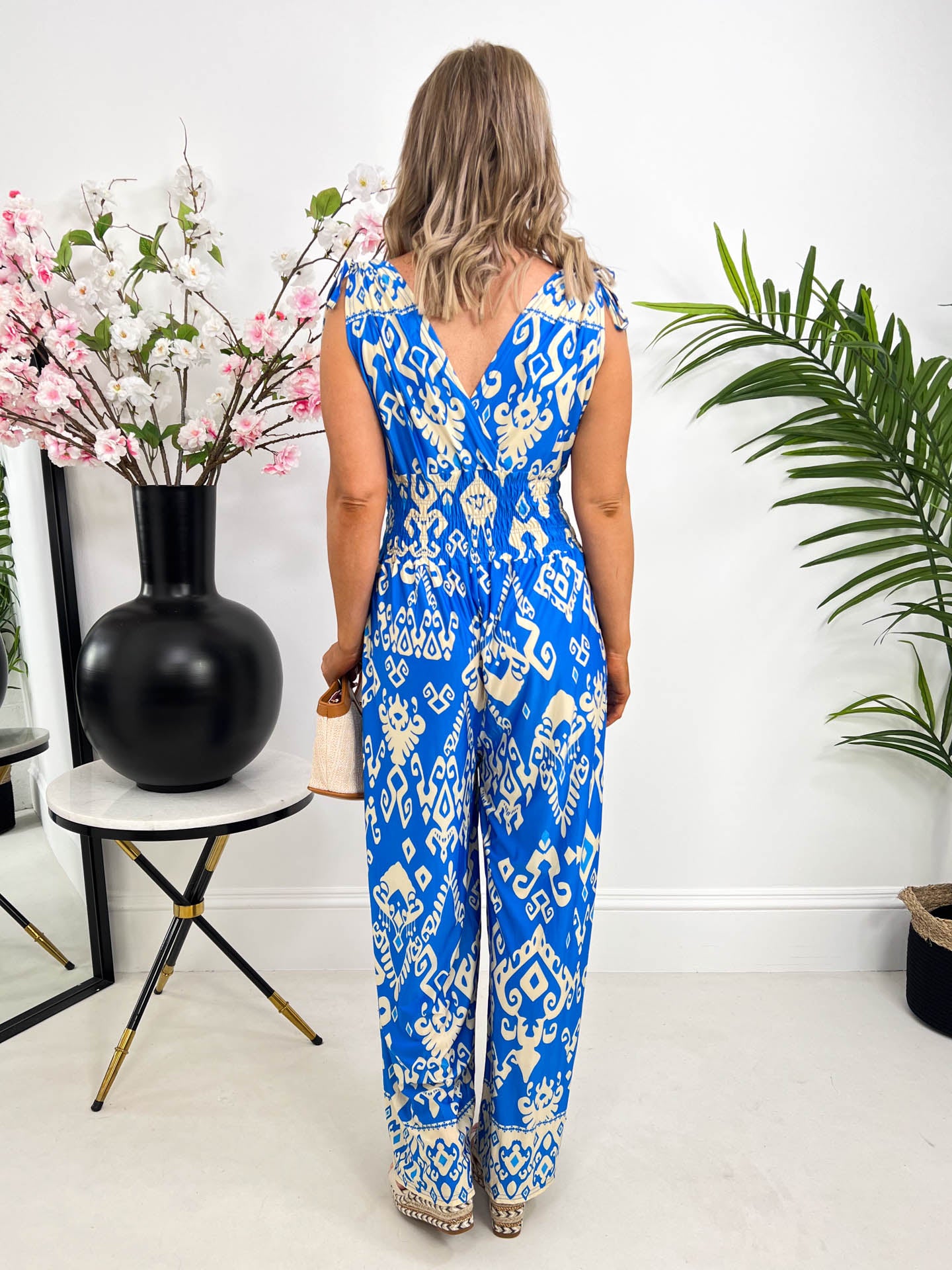 The Alba - Abstract Jumpsuit