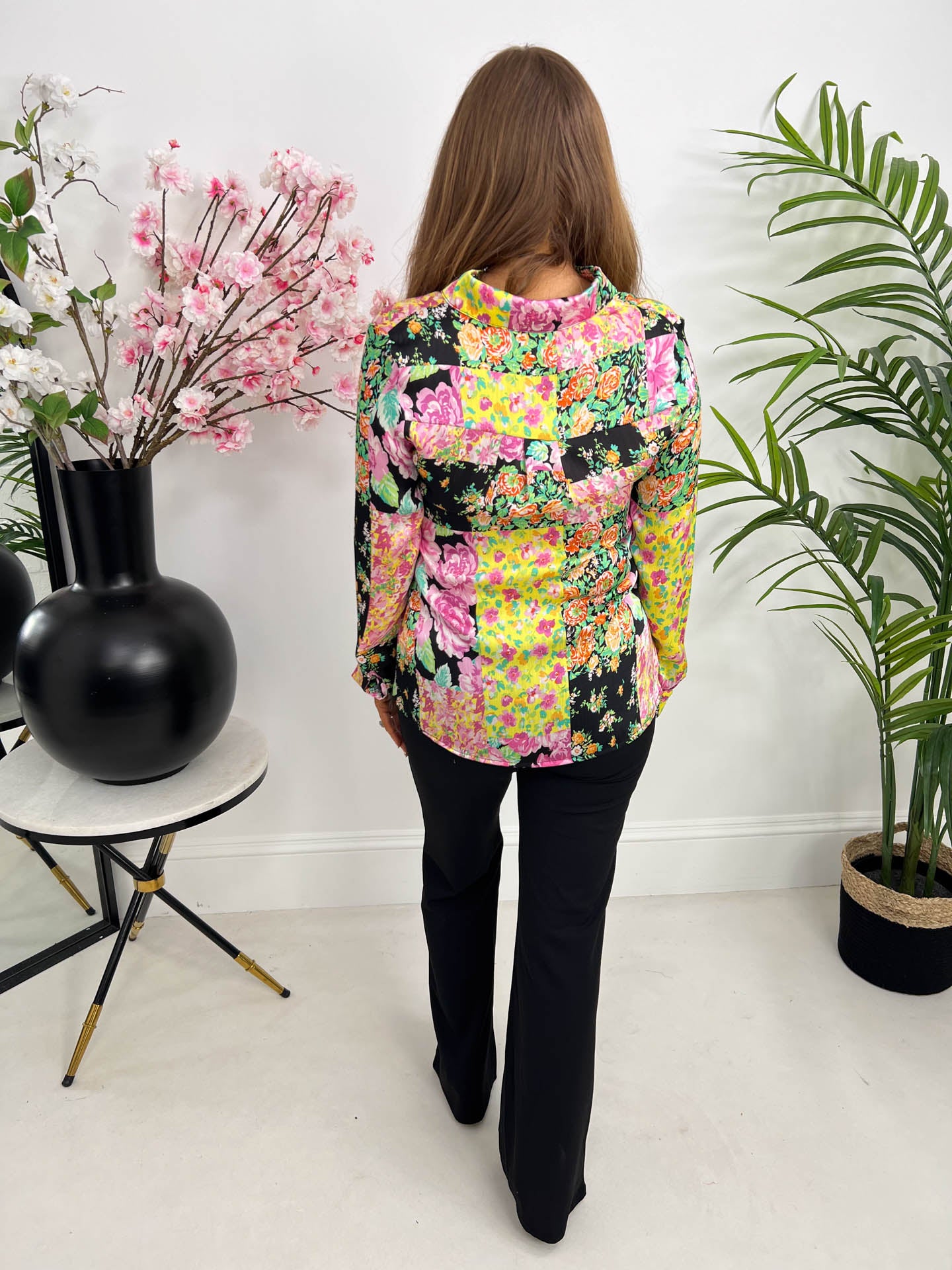 The Rosa - Floral Blouse