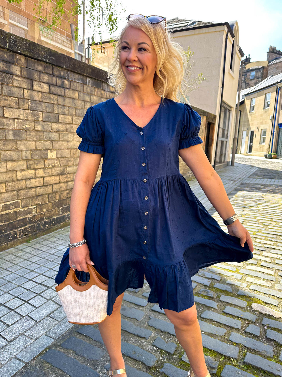 The Sophie - Flowy Shirt Dress