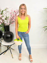 The Imogen - Scallop Tank Top