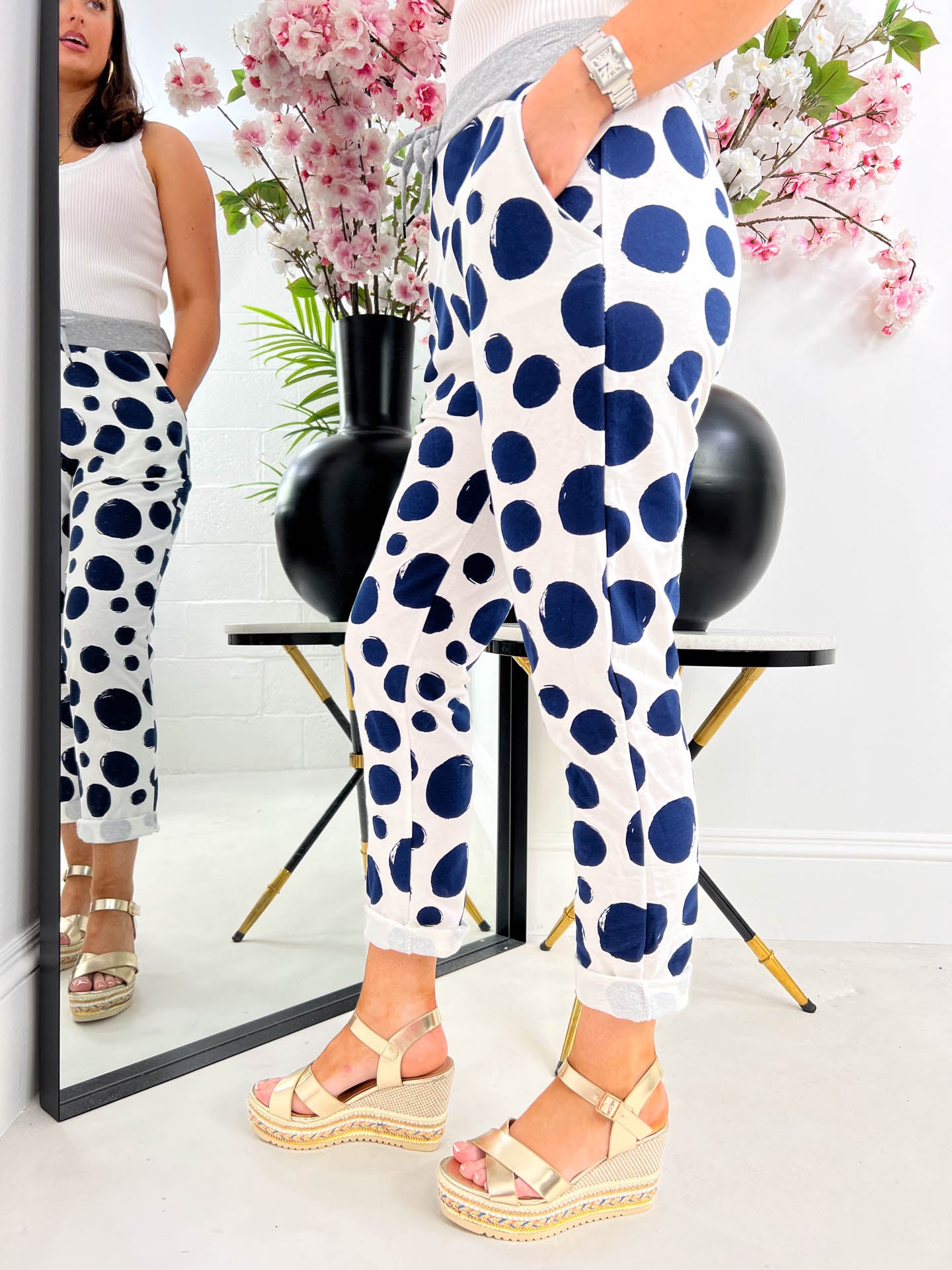 The Catherine - Polka Dot Jogger