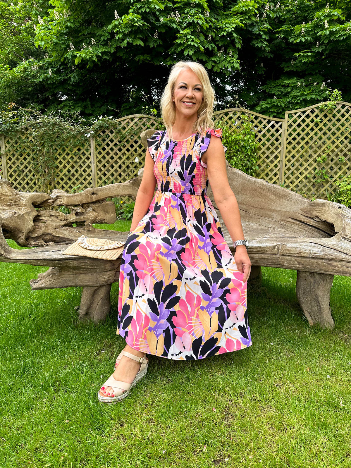 The Adeline - Floral Print Dress