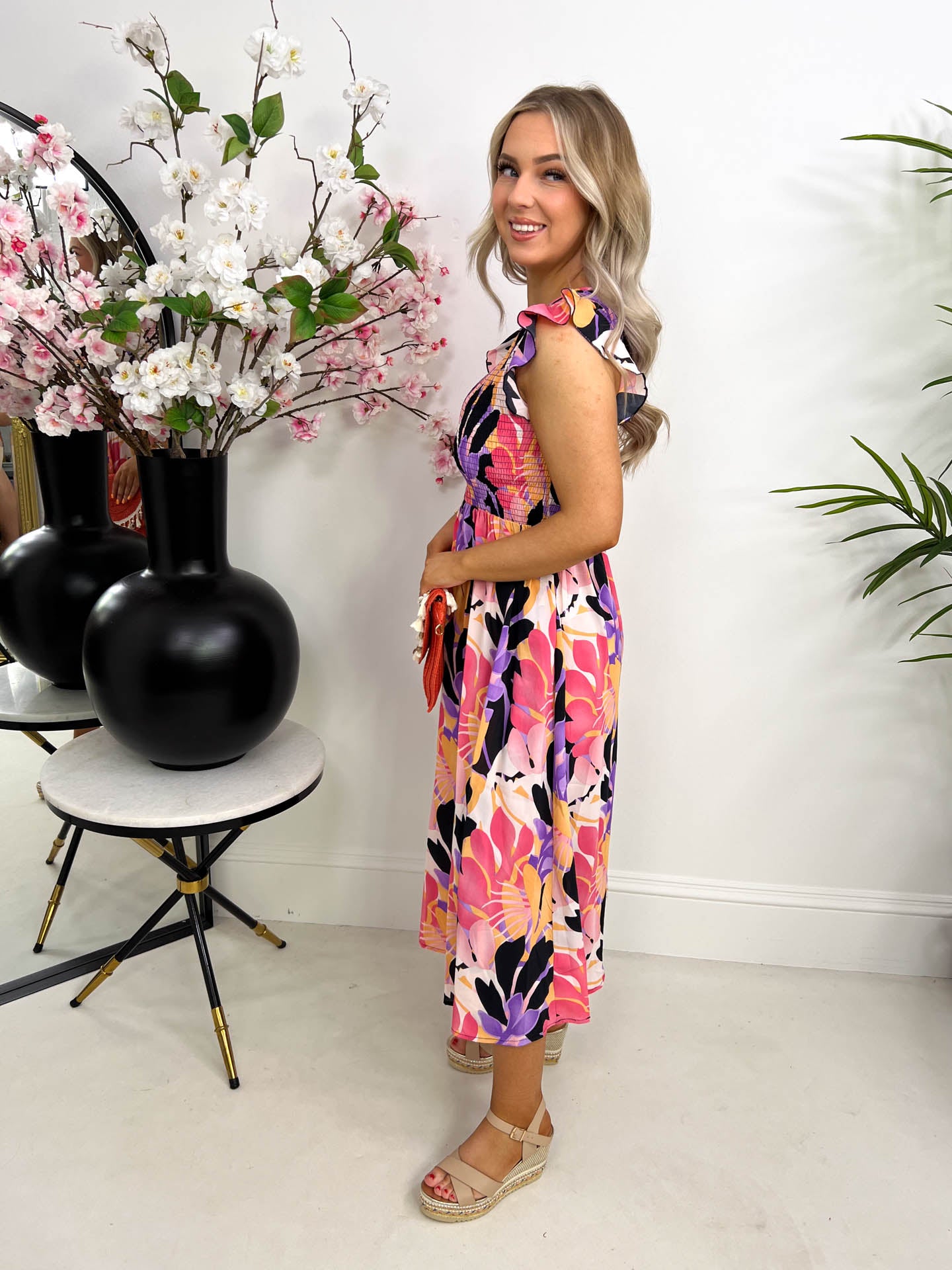 The Adeline - Floral Print Dress