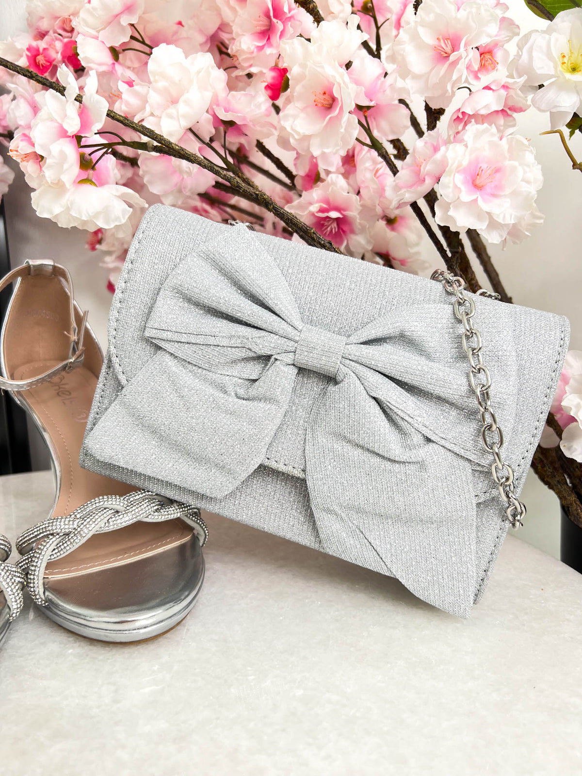 The Aurora - Sparkly Bow Bag