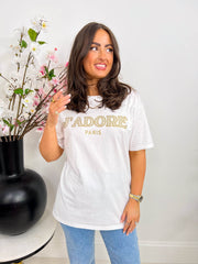 The Justine - J'Adore Graphic T-Shirt