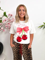 The Mariana - Cherry graphic tee