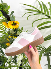 The Cara- Suede Detail trainers