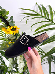 The Tina - Suede Mules