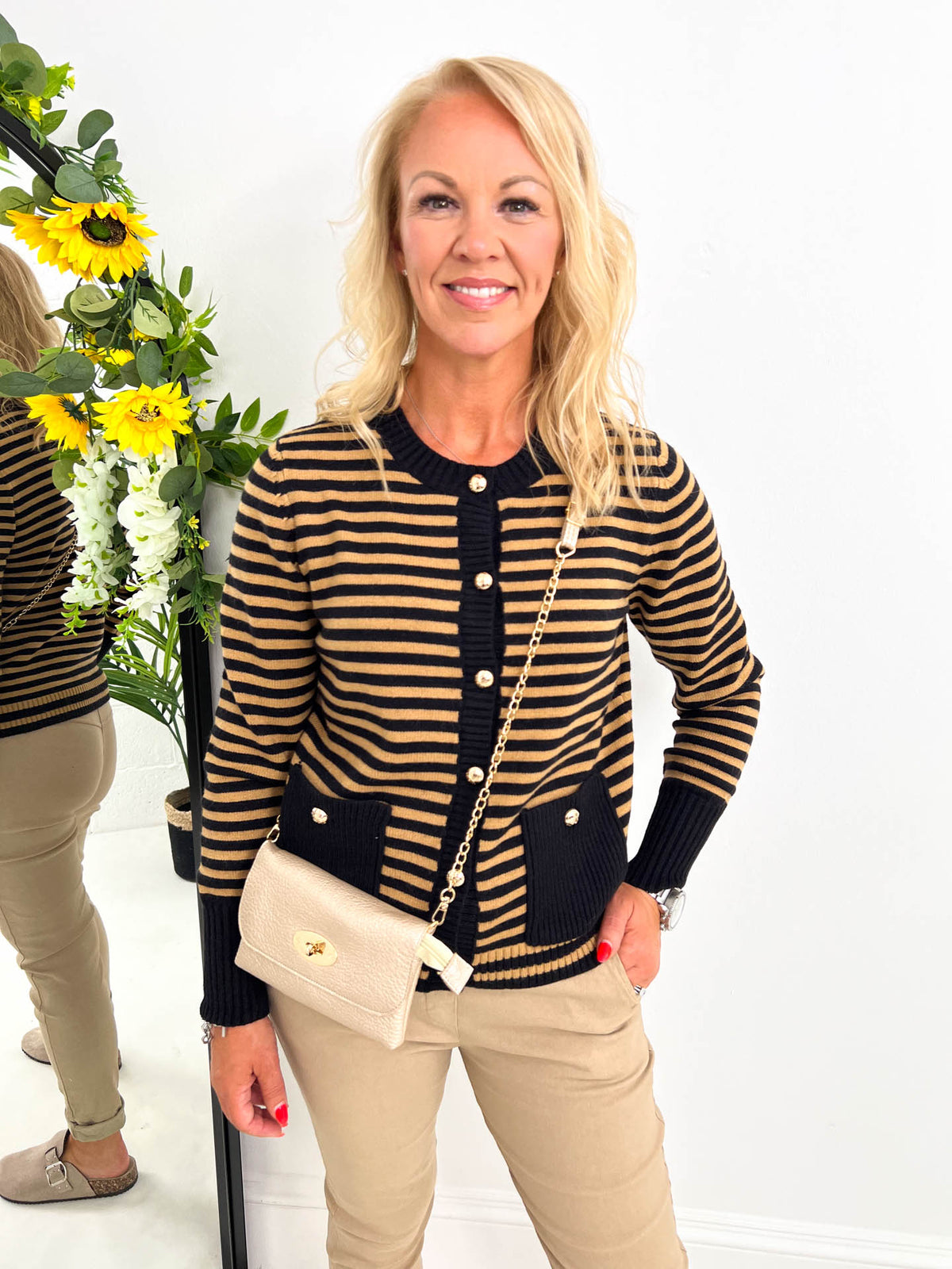 The Farren - Striped Cardigan