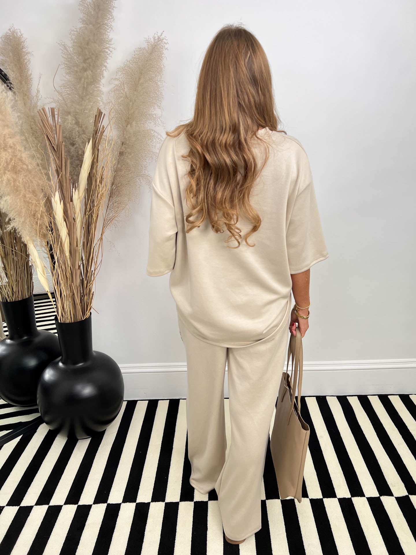 The Emery - Wide Leg Trouser and T-shirt Coord