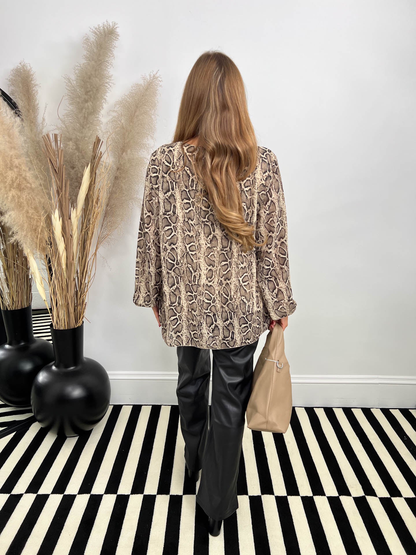 The Kara- Pleated Blouse