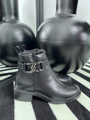 The Emilie- Leather Ankle Boots