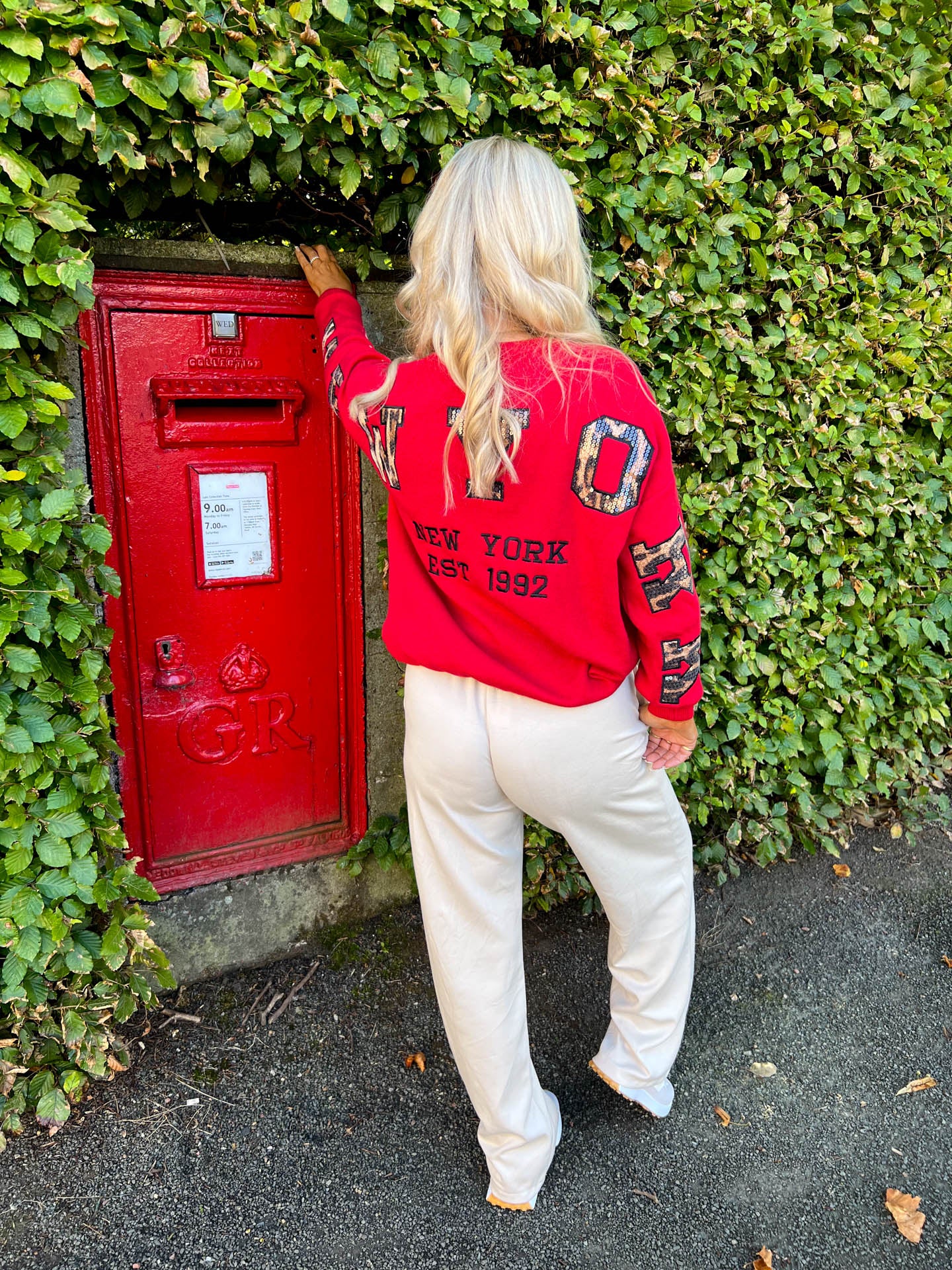 The Maia- Leopard Print Sequin Sweatshirt