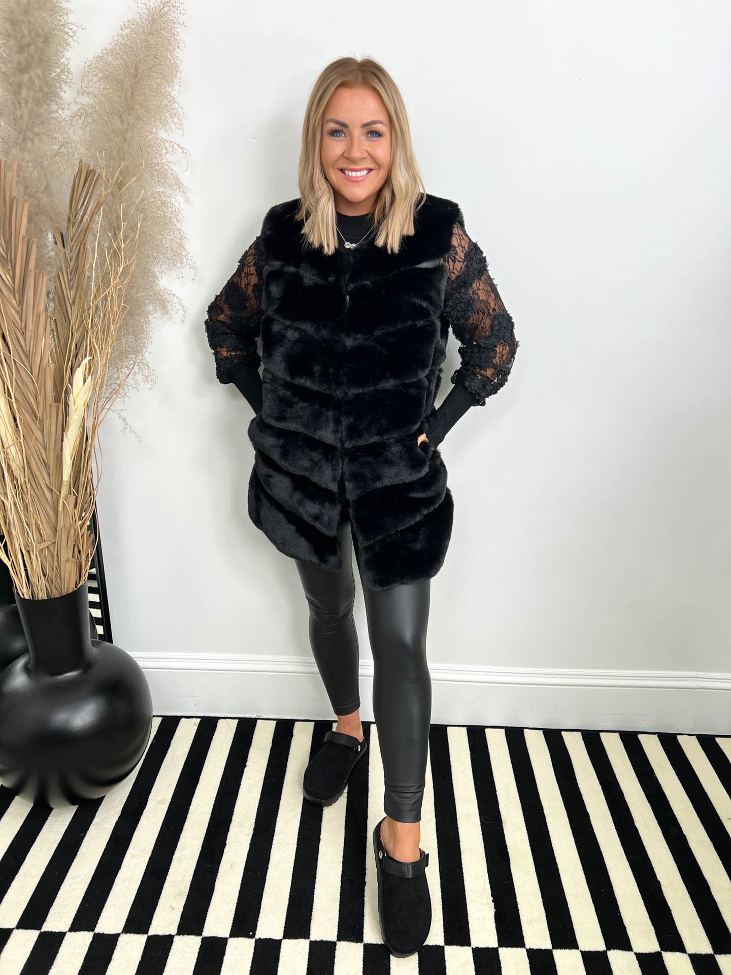 The Josie- Faux Fur Gilet