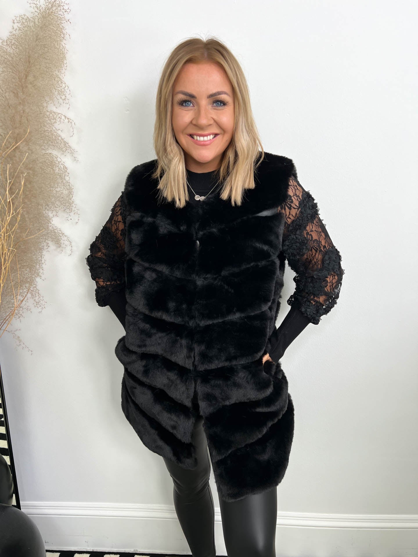 The Josie- Faux Fur Gilet