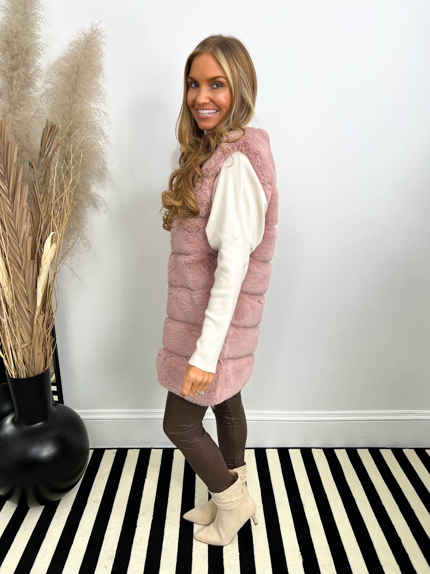 The Josie- Faux Fur Gilet