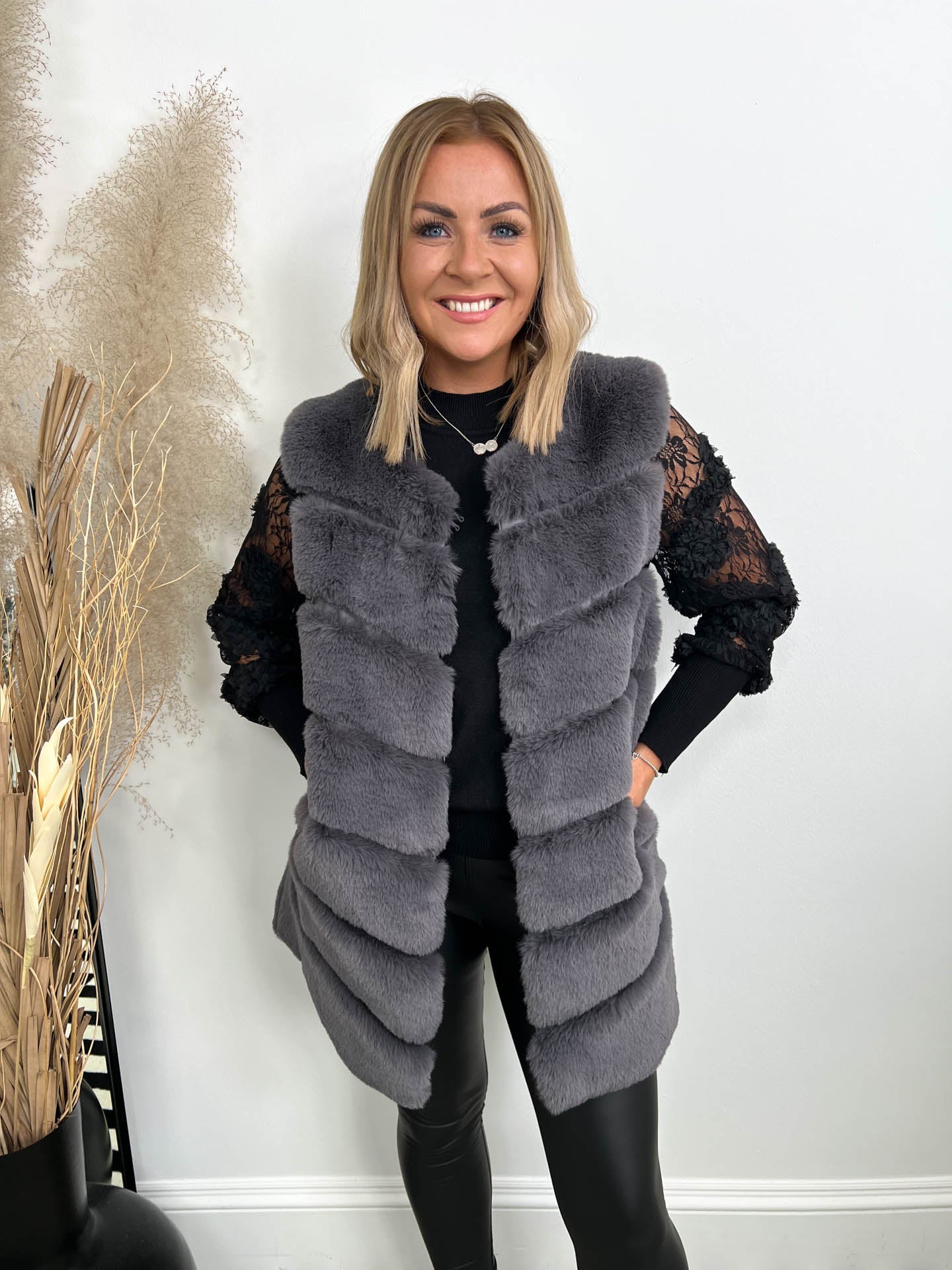 The Josie- Faux Fur Gilet