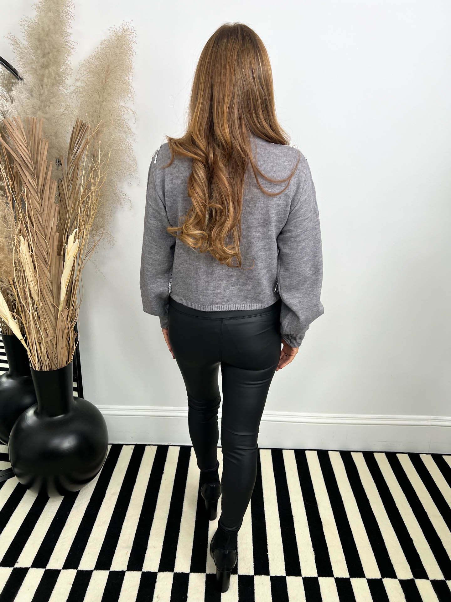 The Bree - Sequin Tassel Jumper