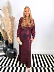 The Annie - Sequin Maxi Dress