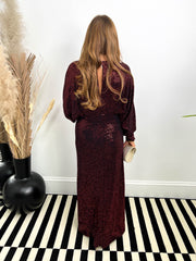 The Annie - Sequin Maxi Dress