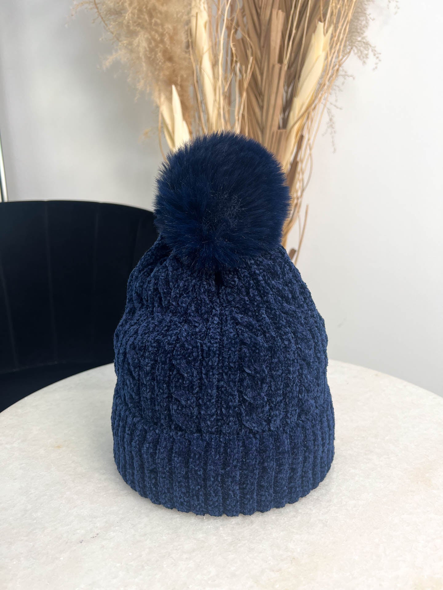 The Candy- Woollen Hat with Pom Pom