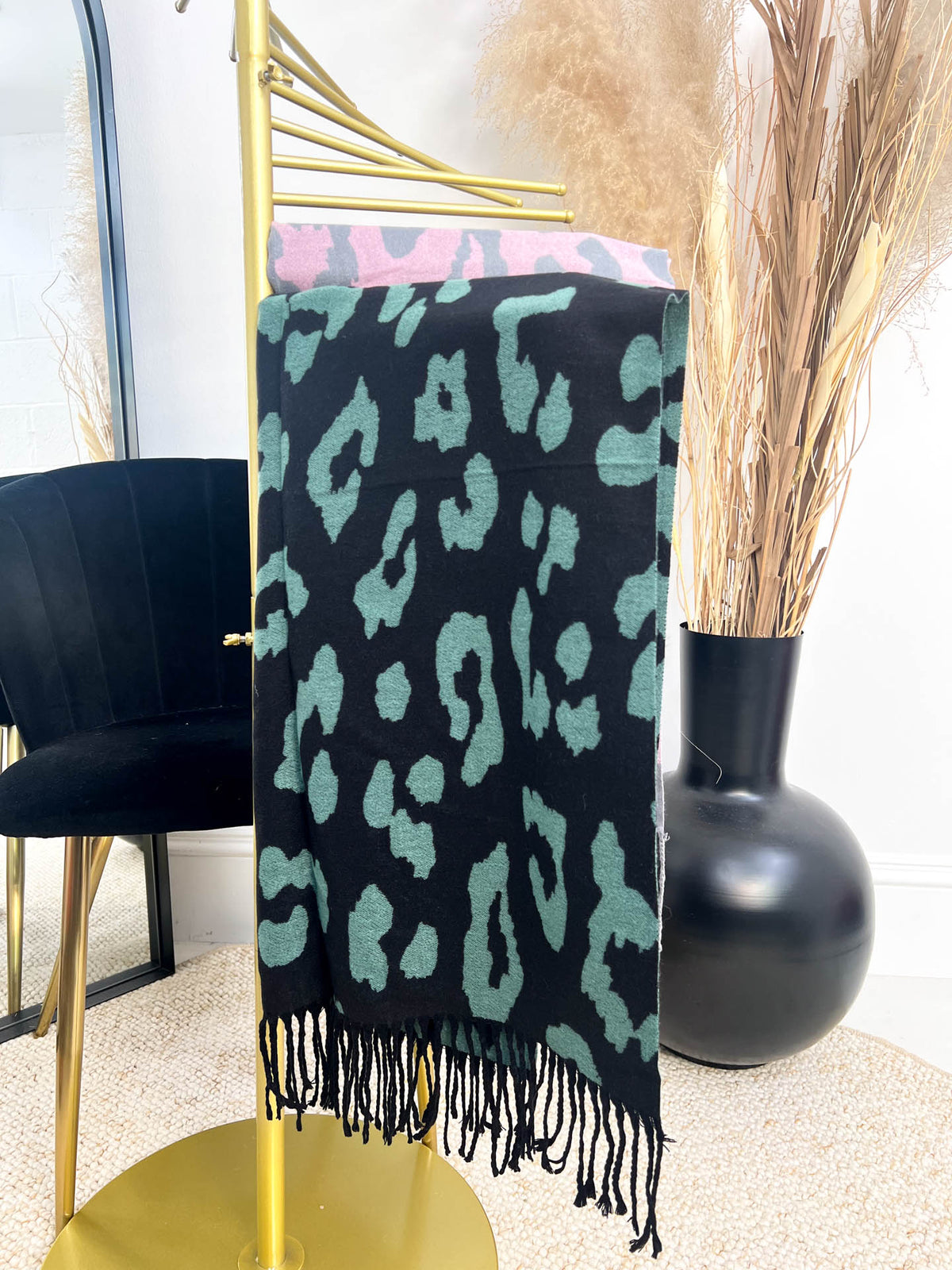 The Leigha- Leopard Print Scarf