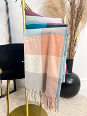 The Sallie- Checked Scarf