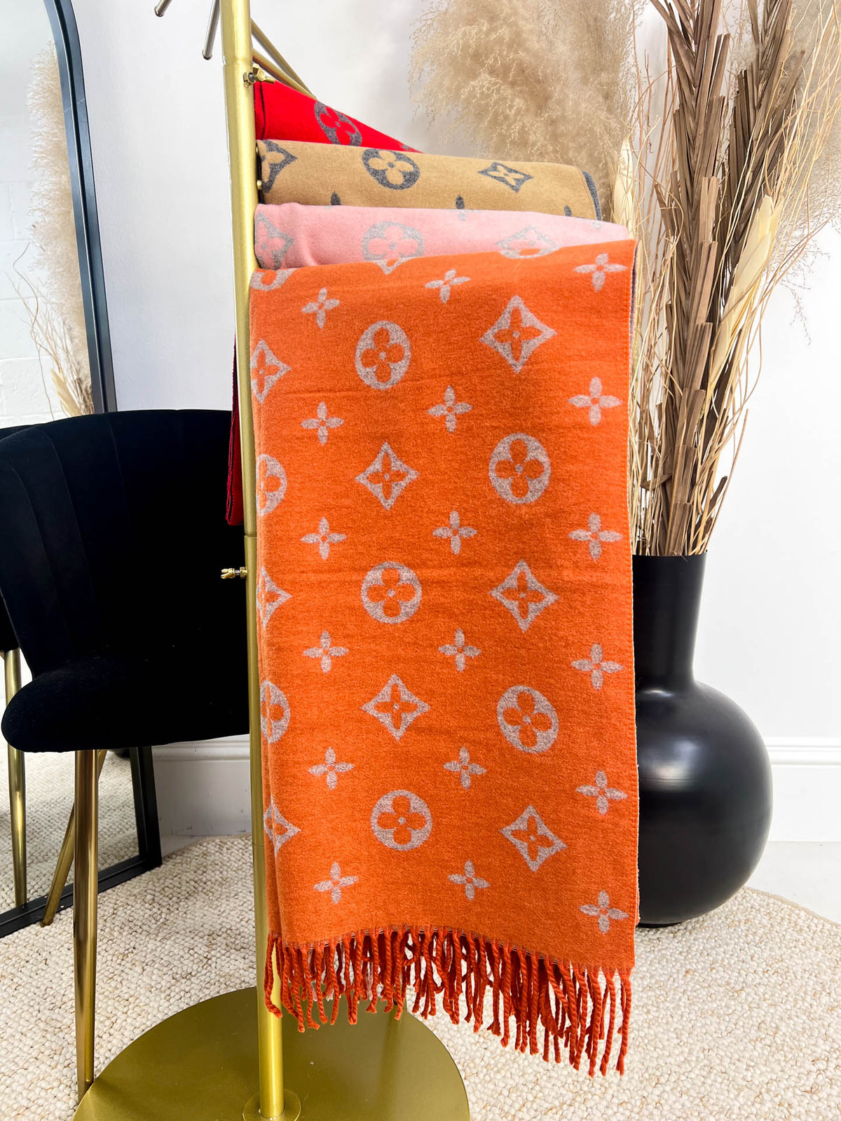 The Nancy- Abstract Print Scarf