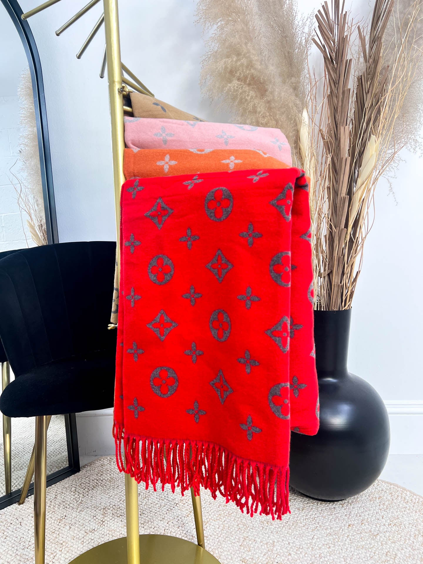 The Nancy- Abstract Print Scarf