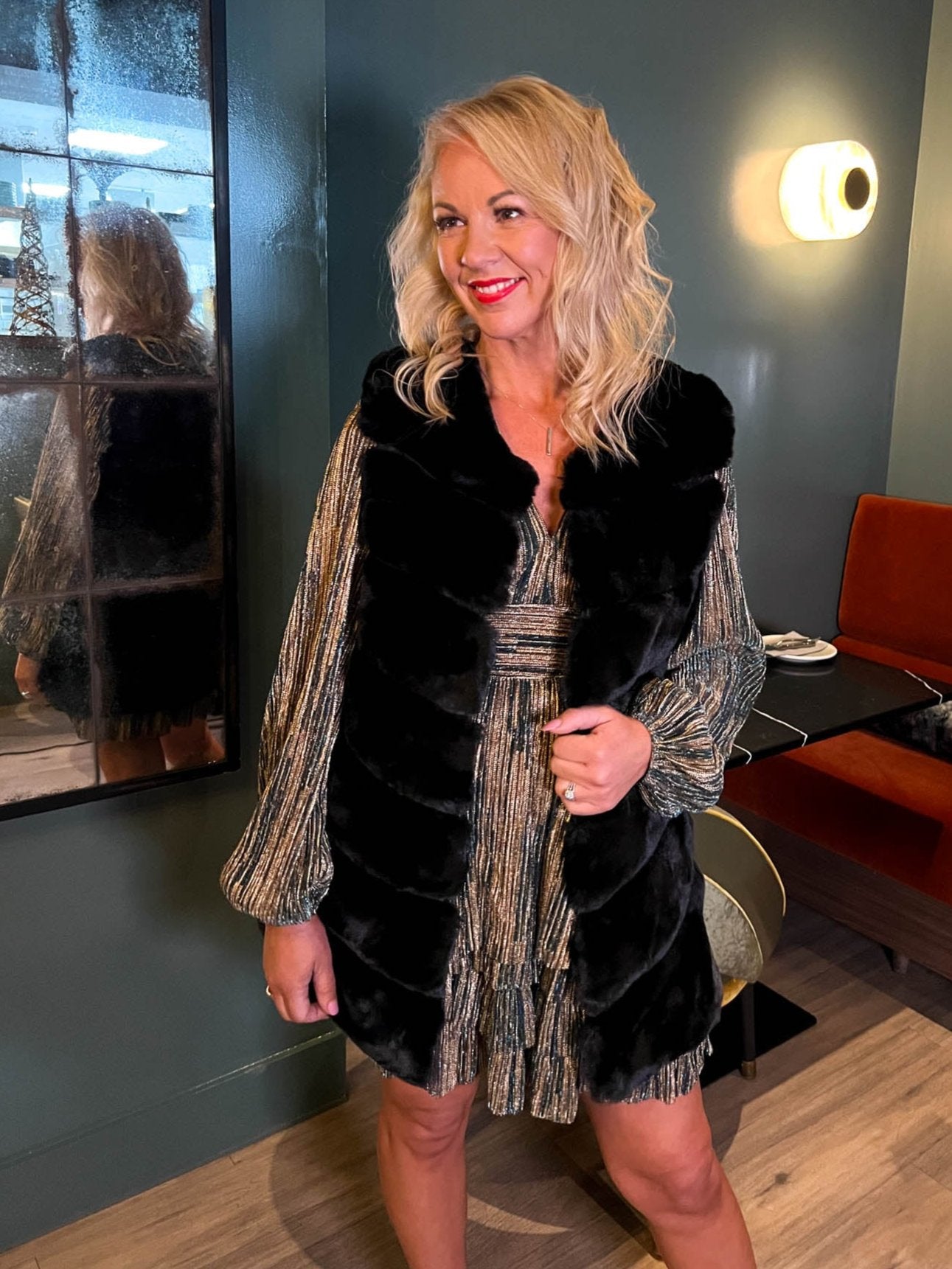 The Josie- Faux Fur Gilet