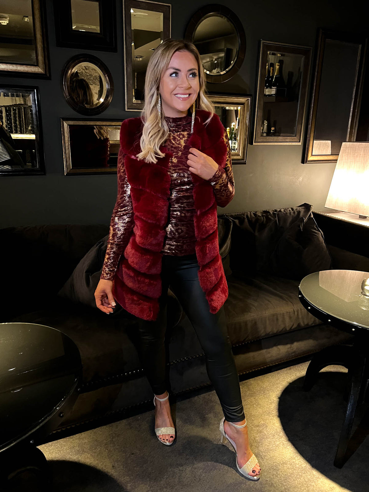 The Josie- Faux Fur Gilet