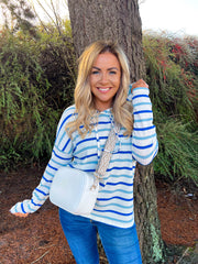 The Janeen - Striped Colourful Hoodie