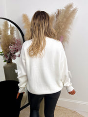 The Aubrey - Bow Knitted Jumper