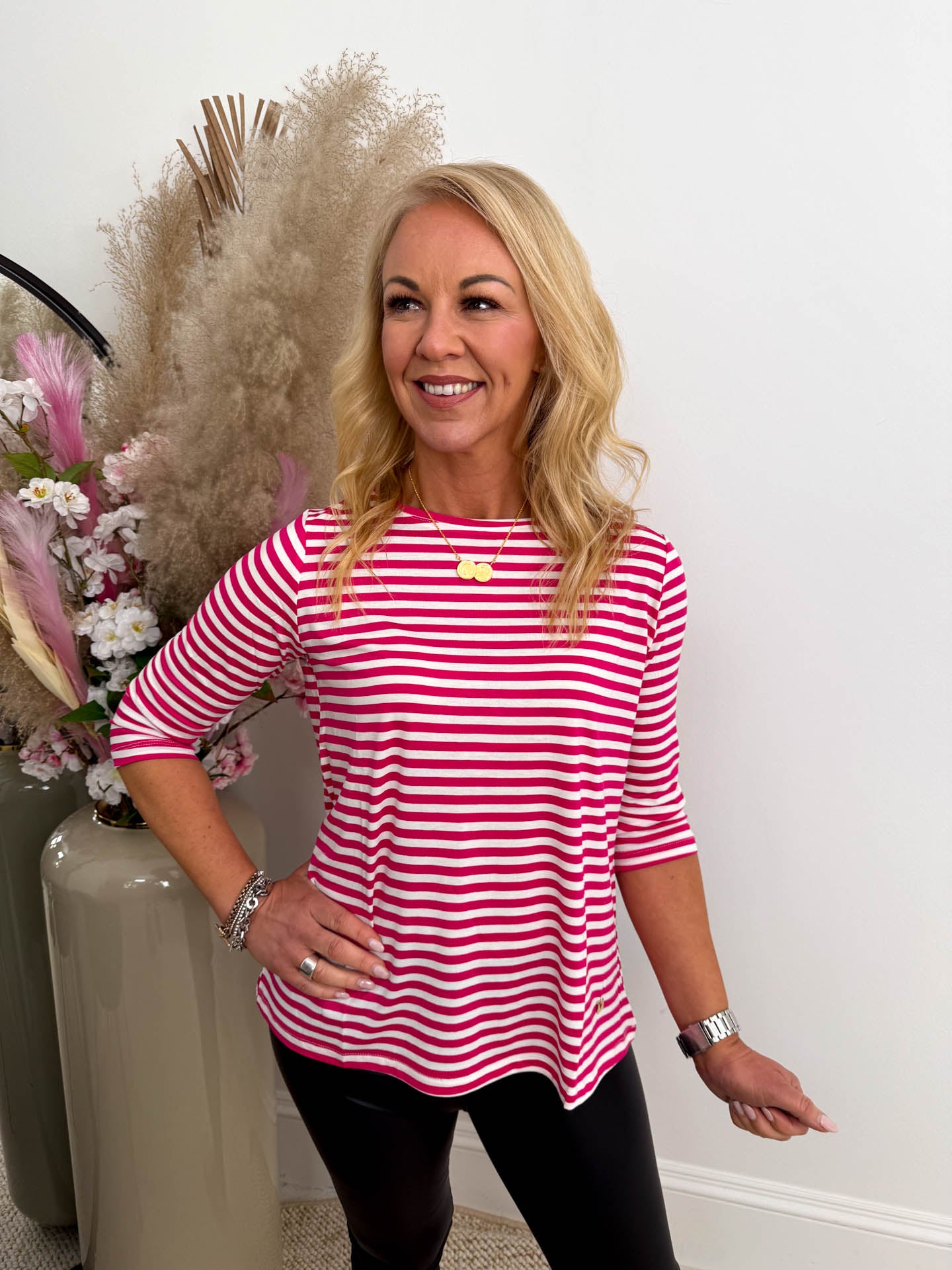 The Florence - Striped Long Sleeve T-Shirt